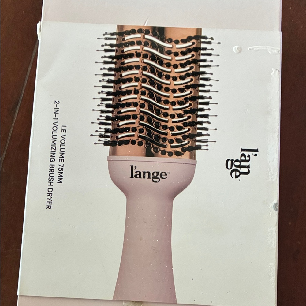 Lange Pink 2-in-1 Volumizing Brush Dryer